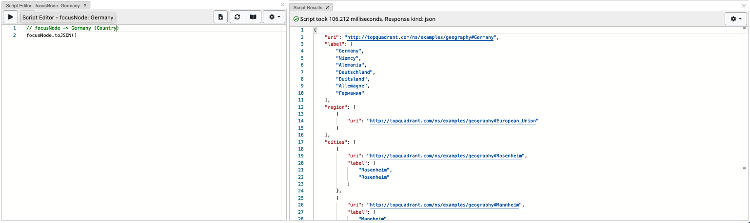 ADS Shape Script Example and Output