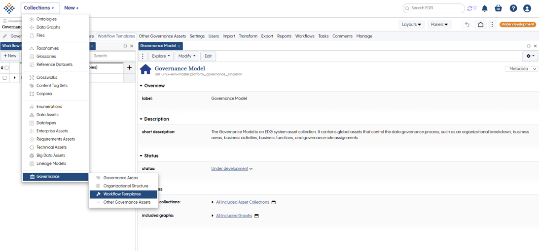 Naming the workflow ontology