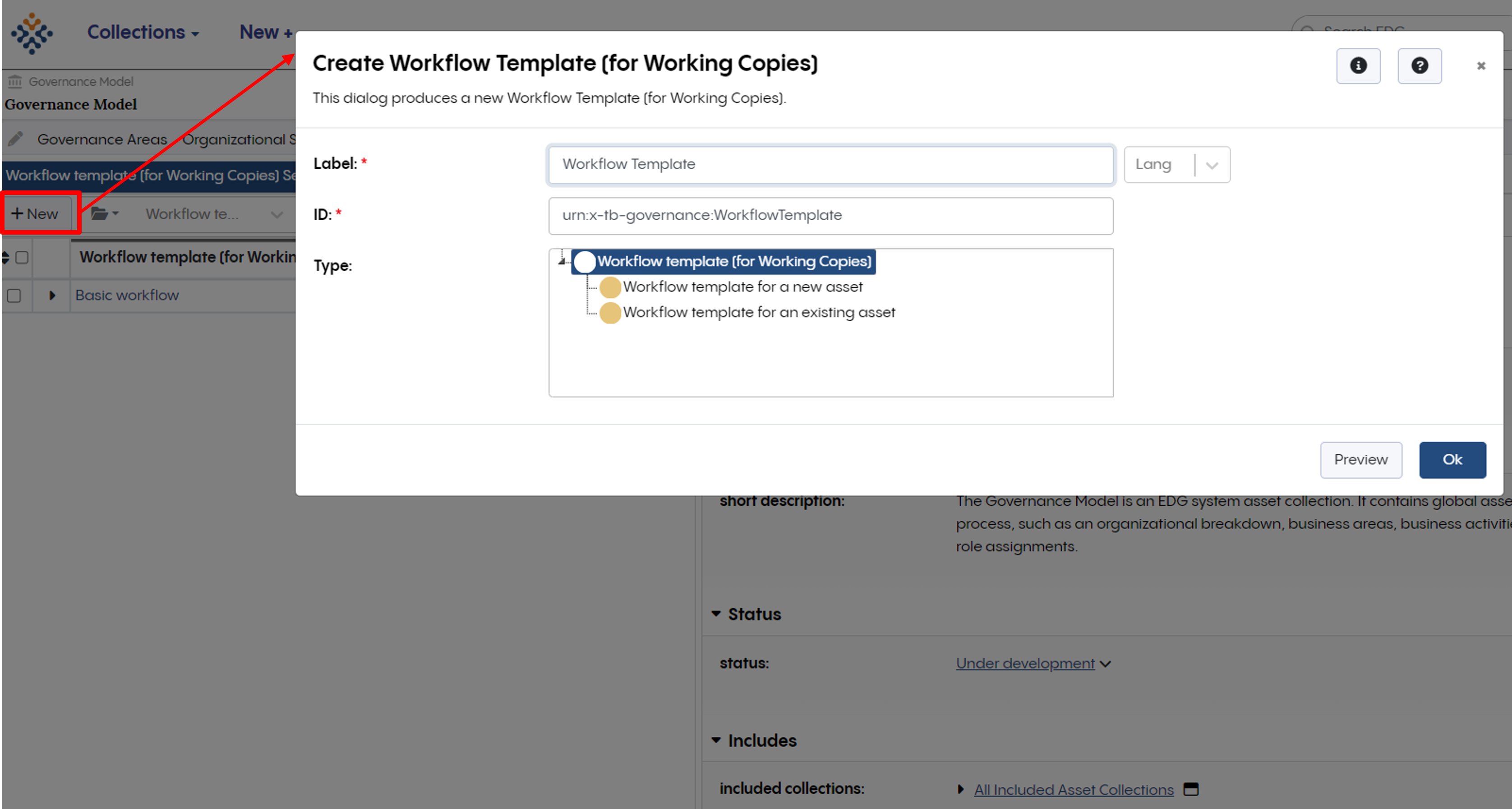 Configure ontology to be editable