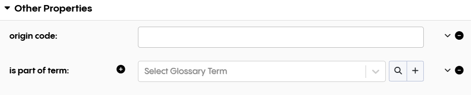 Glossary Term Property