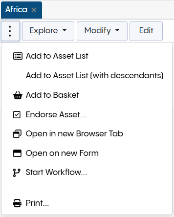 More Dropdown